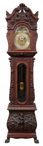 HIGH VICTORIAN ROBUSTLY CARVED