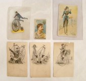 High Wheel Ephemera lot - 5 pi