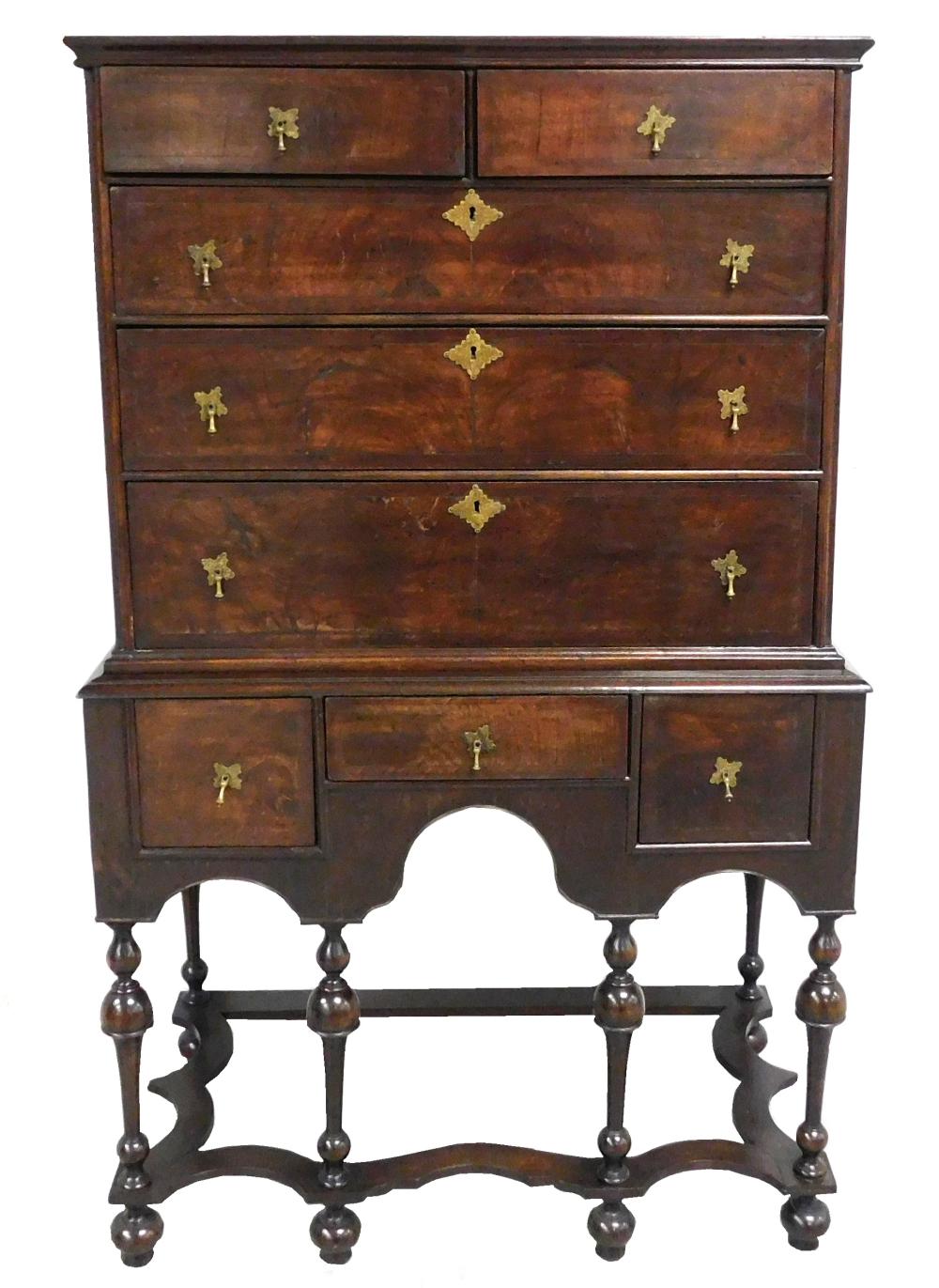 +HIGHBOY, WILLIAM AND MARY STYLE,