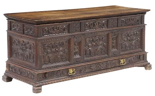 HIGHLY CARVED SPANISH BAROQUE