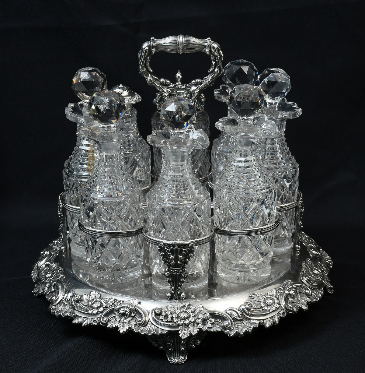 HIGHLY ORNATE SILVER-PLATED