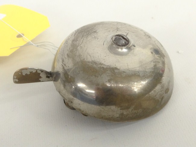 Highwheel or hard tire safety bell.