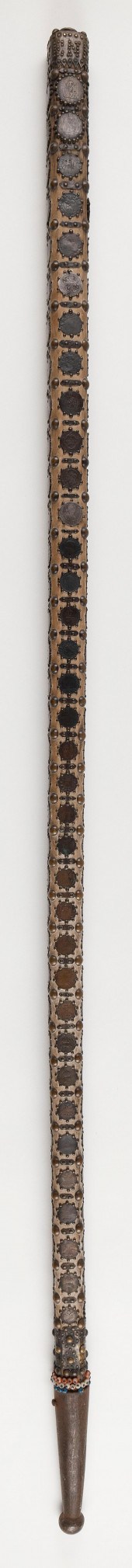 HIKING STICK, PROBABLY TIBETAN