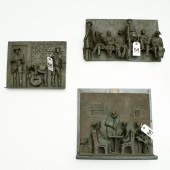 HILARY RAEBURN, (3) BRONZE REL