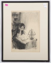 HILDA CASTELLON. "GIRL READING