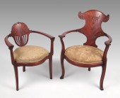 HILGERS ART NOUVEAU LADY AND G
