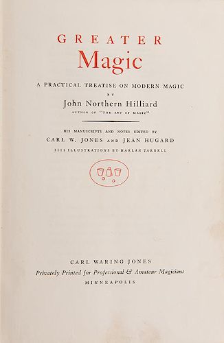HILLIARD, JOHN NORTHERN. GREATER