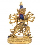 HIMALAYAN BUDDHIST 'CHAKRASAMV
