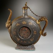 HIMALAYAN DAMASCENED IRON MOON