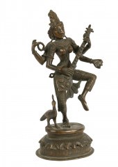 HINDU BRONZE FIGURE Continenta