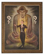 HINDU CONJURING MAGIC POSTER.[