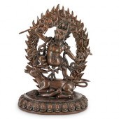HINDU DEITY SHIVA BRONZE STATU