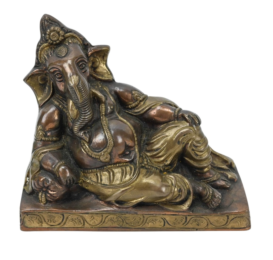 HINDU GOD GANESHA RECLINING