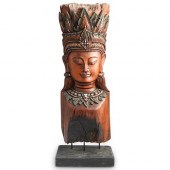 HINDU SHIVA CARVED DRIFTWOOD B