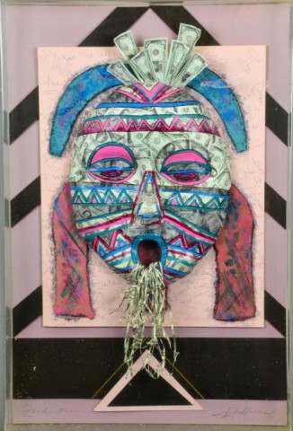Hines African Money God Wall