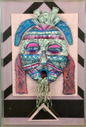 Hines African Money God Wall H