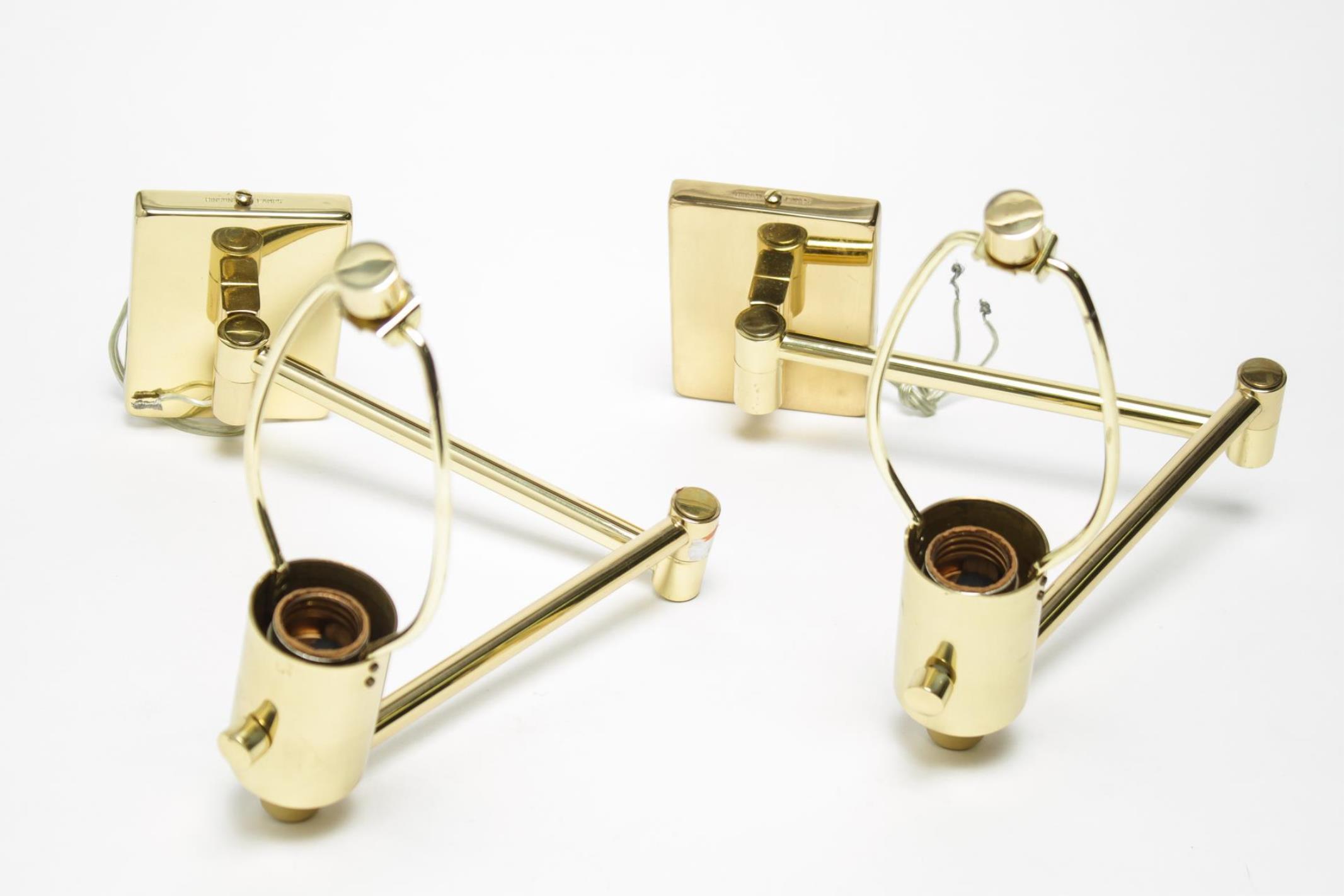 HINSON BRASS SWING-ARM WALL