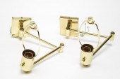 HINSON BRASS SWING-ARM WALL SC