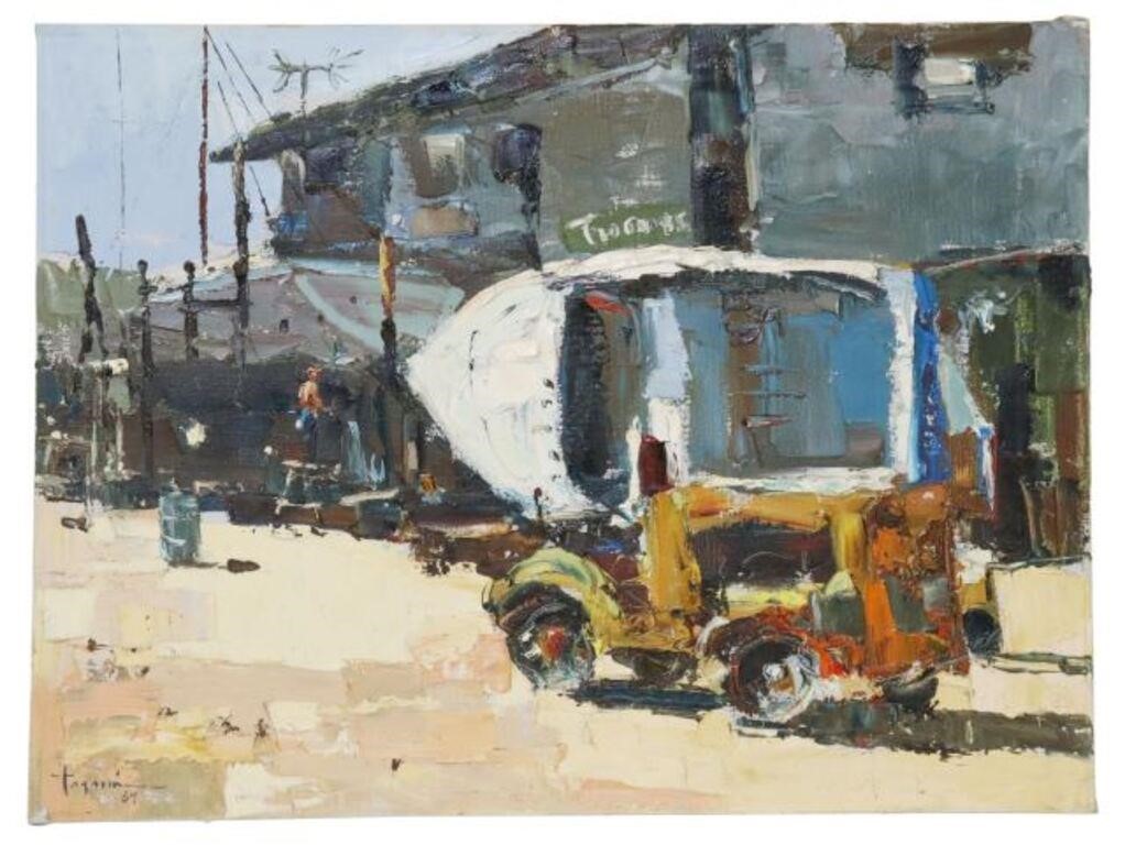 HIROSHI TAGAMI (1929-2014) OIL
