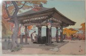 HIROSHI YOSHIDA COLOR WOODCUT