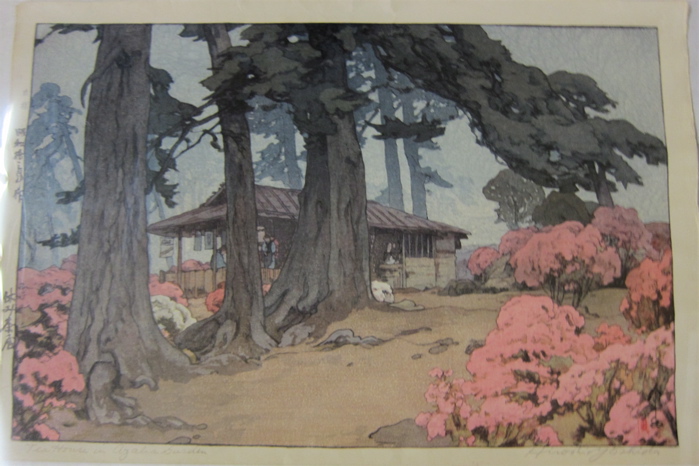 HIROSHI YOSHIDA COLOR WOODCUT