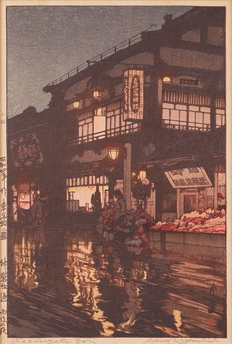 HIROSHI YOSHIDA "KAGURAZAKA DORI"