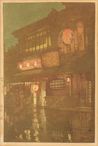 HIROSHI YOSHIDA "NIGHT IN KYOTO"