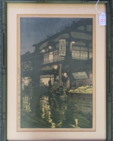 HIROSHI YOSHIDA, "NIGHT RAIN",