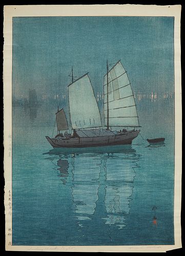 HIROSHI YOSHIDA "SAILING BOATS -