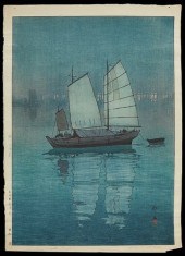 HIROSHI YOSHIDA "SAILING BOATS