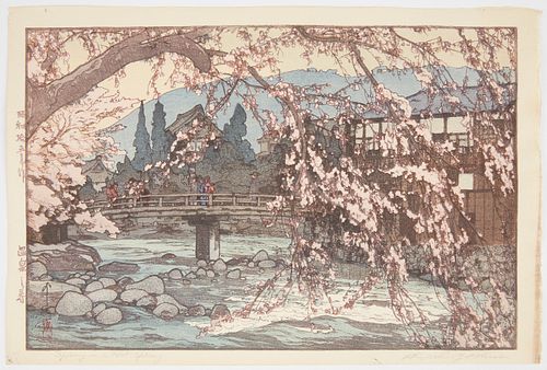 HIROSHI YOSHIDA "SPRING IN A HOT