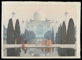 HIROSHI YOSHIDA "THE TAJ MAHAL