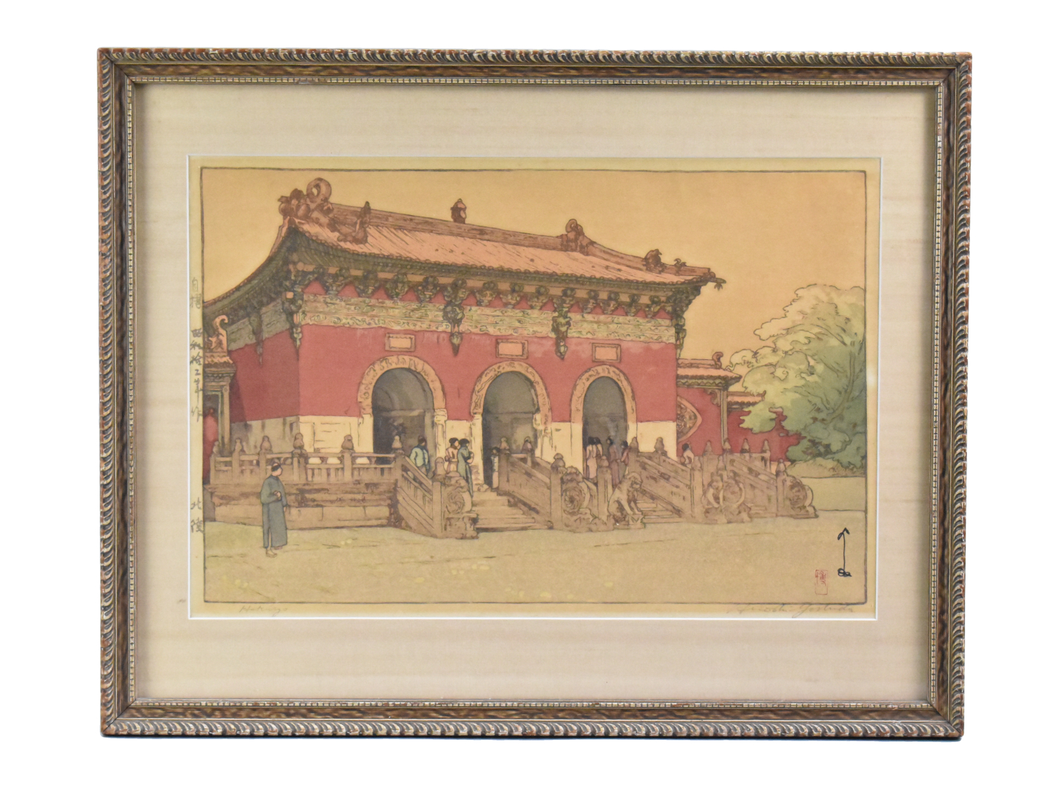 HIROSHI YOSHIDA WOODBLOCK PRINT
