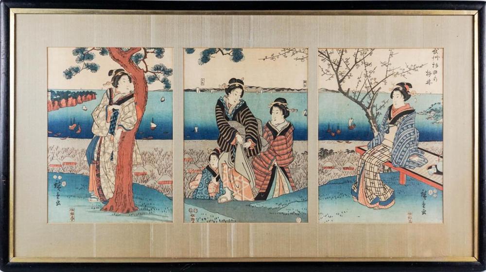HIROSHIGE AND ICHIYOSAI TOYOKUNI