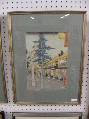 Hiroshige Japanese Woodblock