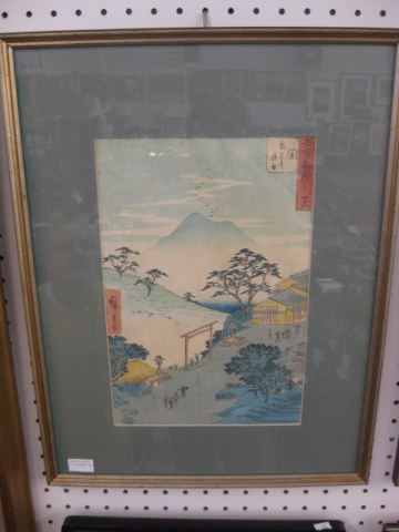 Hiroshige Japanese Woodblock