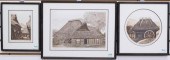 HIROTO NORIKANE THREE ETCHINGS