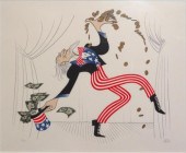 HIRSCHFELD Al. Color Lithograp