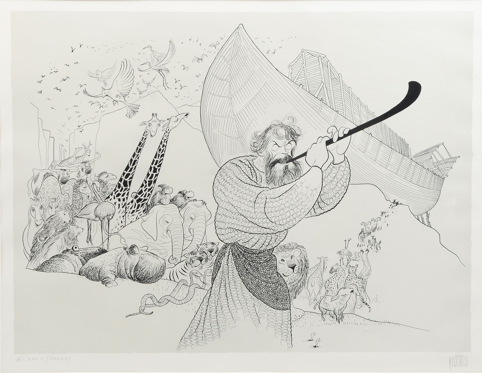 HIRSCHFELD, Albert, (American,