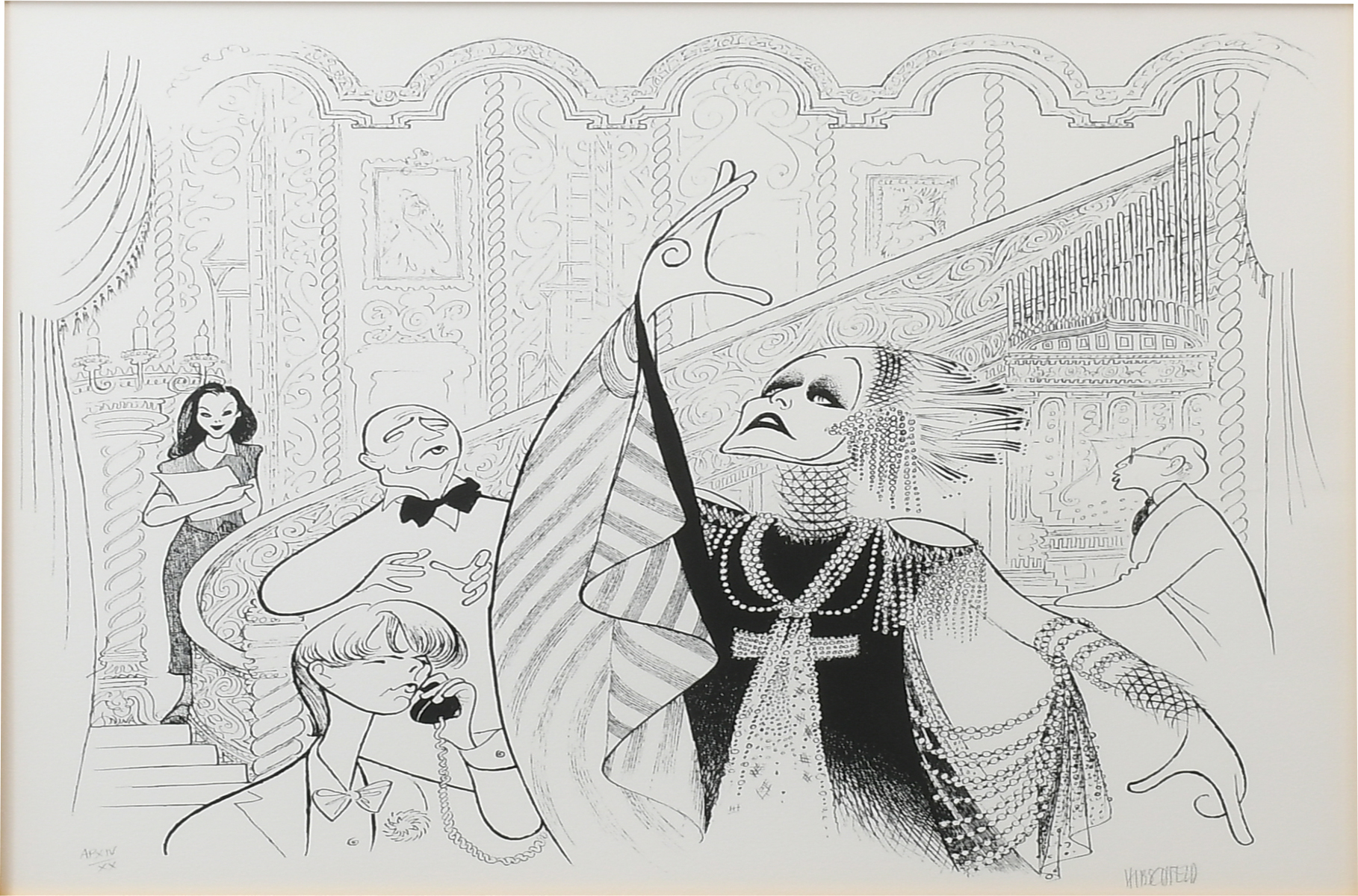 HIRSCHFELD, Albert, (American,