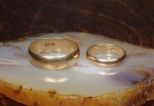 HIS AND HERS FOURTEEN KARAT GO