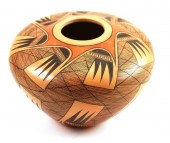 HISI NAMPEYO, HOPI POTTERY BOW