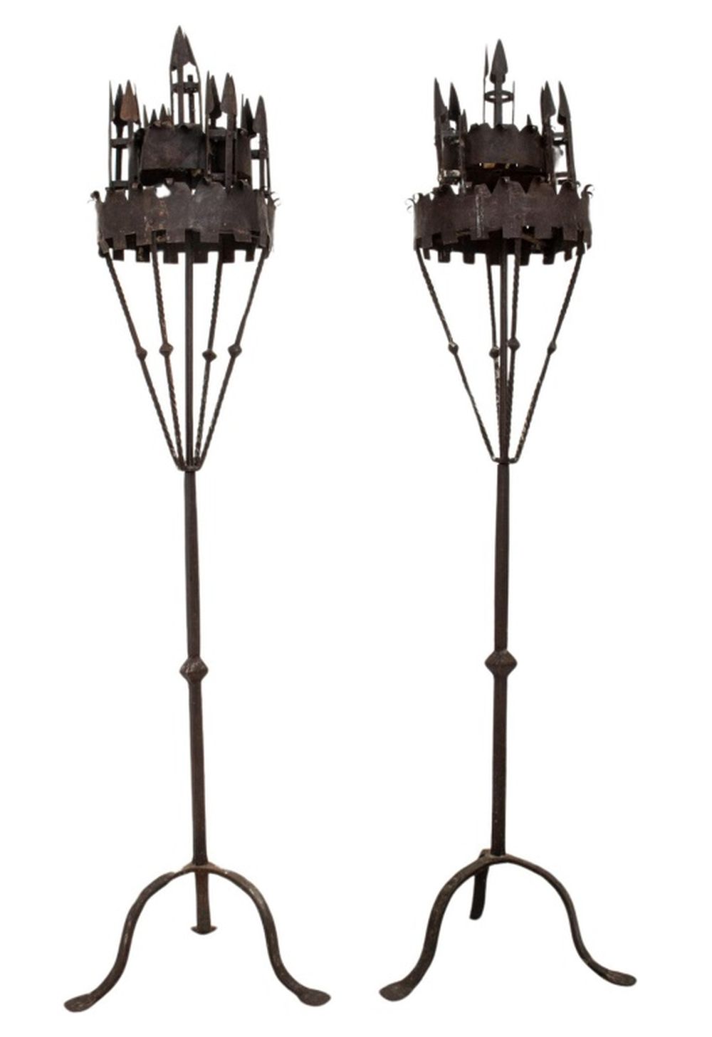 HISPANO-MAURESQUE WROUGHT IRON