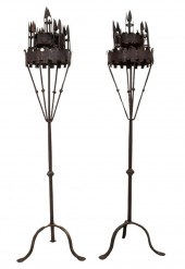 HISPANO-MAURESQUE WROUGHT IRON