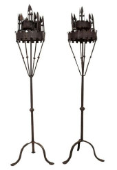 HISPANO-MAURESQUE WROUGHT IRON