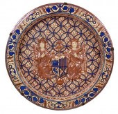 HISPANO-MORESQUE COPPER LUSTER