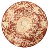 HISPANO-MORESQUE COPPER LUSTER