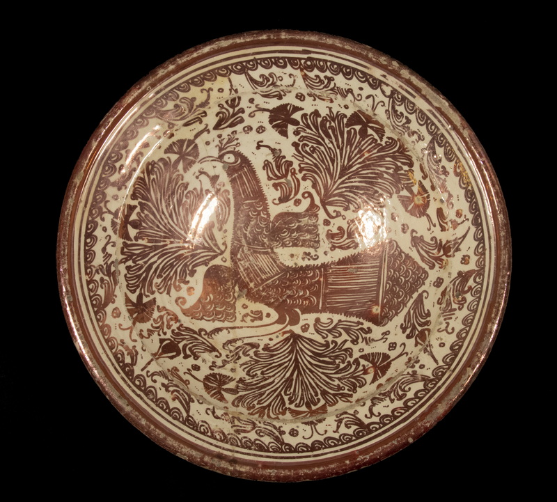 HISPANO-MORESQUE COPPER LUSTRE