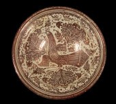 HISPANO-MORESQUE COPPER LUSTRE