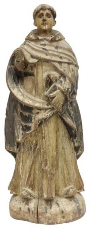 HISPANO-PHILIPPINE CARVED SANTO